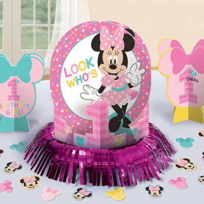 Minnie Fun To Be One Table Decorations Kit