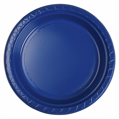 Five Star Round Dinner Plate 22cm True Blue 20PK