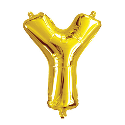 35cm 14 Inch Gold Foil Balloon Y