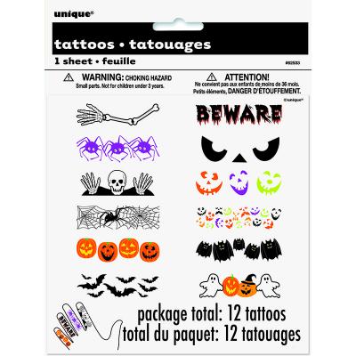Finger Tattoos Halloween