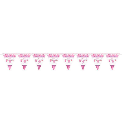 Shower with Love Girl Pennant Banner