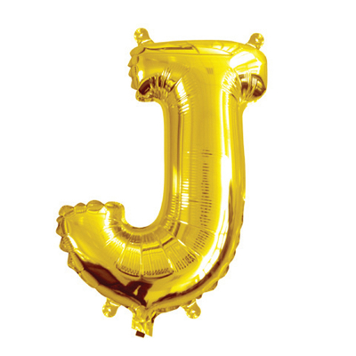 35cm 14 Inch Gold Foil Balloon J