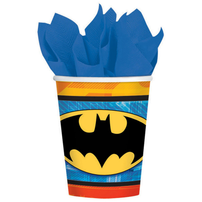 Batman 266ml Cups 8PK