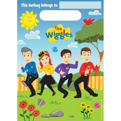 The Wiggles Loot Bags 8PK