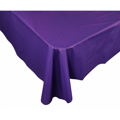 Five Star Rectangle Tablecover 2.7m Purple