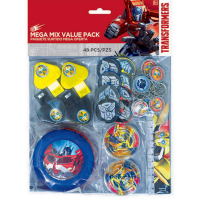 Transformers Core Mega Mix Value Pack Favors 48PK