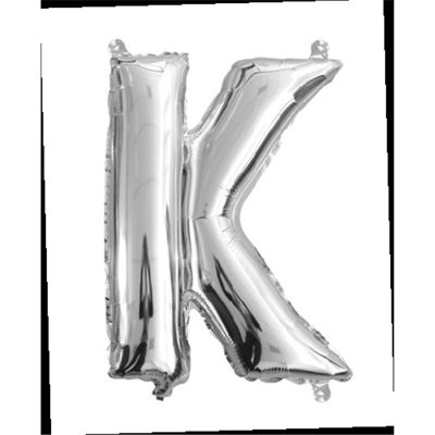 35cm 14 Inch Silver Foil Balloon K