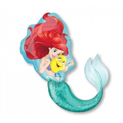 Supershape Dream Big Ariel Foil Balloon Inflated with Helium