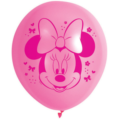 Minnie Mouse Latex Balloon 10PK