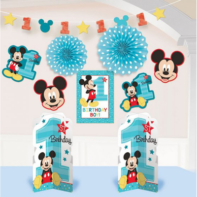 Mickey Fun To Be One Room Decorations Kit 10PK