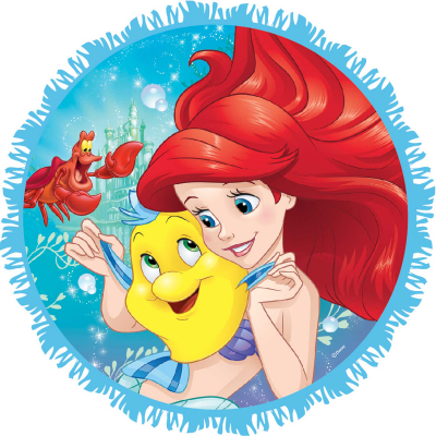 The Little Mermaid Ariel Dream Big Pull String Pinata