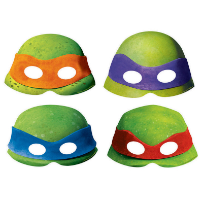 Teenage Mutant Ninja Turtles Paper Masks 8PK