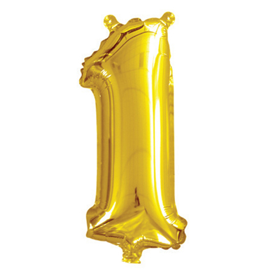 35cm 14 Inch Gold Foil Balloon 1