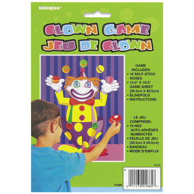 Clown Blindfold Game
