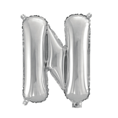 35cm 14 Inch Silver Foil Balloon N