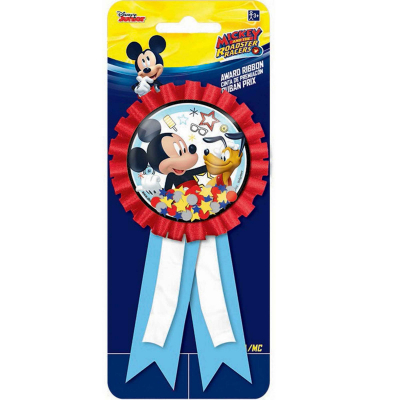 Mickey Mouse On The Go Confetti Pouch Award Ribbon