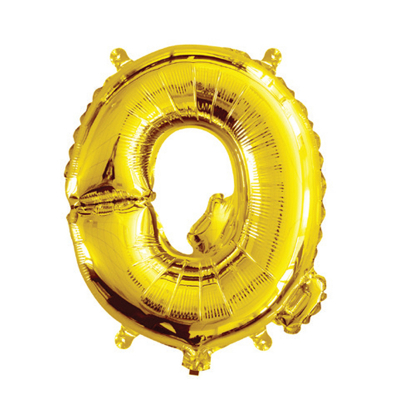 35cm 14 Inch Gold Foil Balloon Q