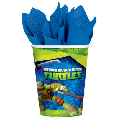 Teenage Mutant Ninja Turtles 266ml Cups 8PK