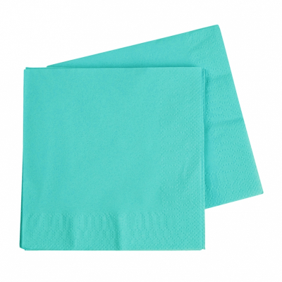 Five Star Lunch Napkin 33cm Classic Turquoise 40PK