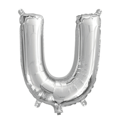 35cm 14 Inch Silver Foil Balloon U