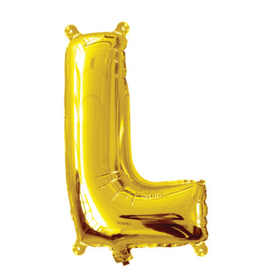 35cm 14 Inch Gold Foil Balloon L