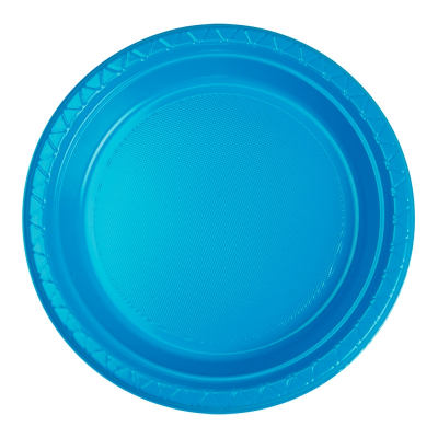 Five Star Round Dinner Plate 22cm Electric Blue 20PK
