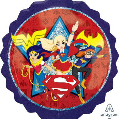 DC Superhero Girls Supershape Holographic Foil Balloon