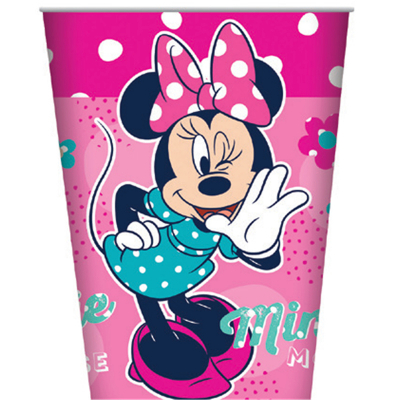 Minnie Mouse Cups 8PK
